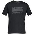 T-shirt Under Armour Mot-Symbole Du Probl&egrave;me De L'&Eacute;quipe Ua Noir Grenoble