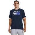 T-shirt Under Armour Mot-Symbole Du Probl&egrave;me De L'&Eacute;quipe Ua Bleu Grenoble