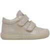 Baskets basses enfant Naturino Chaussures premiers pas en su&egrave;de COCOON VL Gris