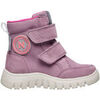 Bottes neige enfant Naturino Boots en su&egrave;de et tissu technique GEMINAE 3 VL WP. Violet