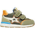 Chaussures enfants sur Grenoble : Baskets basses enfant Falcotto Baskets en su&egrave;de et tissu NEW FERDI 3 HIGH VL. Kaki