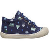Baskets montantes enfant Naturino Chaussures premiers pas en su&egrave;de COCOON Bleu