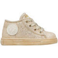 Chaussures enfants sur Grenoble : Baskets basses enfant Falcotto Baskets en tissu paillet&eacute; MAGIC 3. Gris