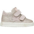 Chaussures enfants sur Grenoble : Baskets basses enfant Falcotto Baskets en su&egrave;de et paillettes SASHA VL Rose