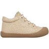Boots enfant Naturino Chaussures premiers pas en su&egrave;de COCOON Beige