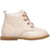 Bottines enfant Falcotto Bottines vernies &agrave; lacets et fermeture &eacute;clair ROBIN NEW Rose