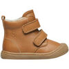 Boots enfant Naturino Chaussures premiers pas en cuir doubl&eacute; BUBBLE WIDE VL Marron
