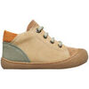 Baskets montantes enfant Naturino Chaussures premiers pas en su&egrave;de ROMY Multicolore