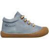 Baskets montantes Naturino Chaussures premiers pas en su&egrave;de COCOON Bleu