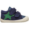 Baskets montantes enfant Naturino Chaussures premiers pas en su&egrave;de et cuir KOLDE VL Multicolore
