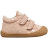 Baskets montantes enfant Naturino Chaussures premiers pas en su&egrave;de COCOON VL Rose