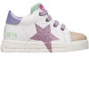 Baskets basses enfant Falcotto Sneakers en cuir avec &eacute;toile SALAZAR 3 Multicolore