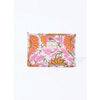 Trousse La Fiancee Du Mekong Petite pochette matelass&eacute;e imprim&eacute;e coton LISETTE Rose