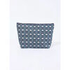 Trousse La Fiancee Du Mekong Grande pochette coton imprim&eacute;e zipp&eacute;e STELIO Bleu