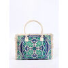 Cabas La Fiancee Du Mekong Grand sac cabas imprim&eacute; en coton DIANORA Bleu
