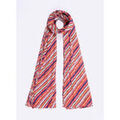 Echarpe La Fiancee Du Mekong Foulard imprim&eacute; voile de coton bio LAVANDI Multicolore