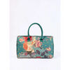 Sac &agrave; main La Fiancee Du Mekong Grand sac week-end coton imprim&eacute; zipp&eacute; LUABO Multicolore