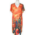 Robe courte Tendency Robe Taille 38 / M Orange Grenoble