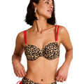 Maillots de bain Selmark Haut maillot de bain embo&icirc;tant NOMAD Mare Marron