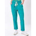 Pantalon La Fiancee Du Mekong Pantalon chino &eacute;lastiqu&eacute; coton stretch MATHIS Bleu