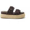 Mules Caf&eacute; Noir C1HH9012-PE26-M012 Marron