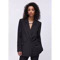 Veste Liu Jo Blazer ceintur&eacute; Noir Grenoble