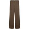 Pantalon Liu Jo Pantalon avec d&eacute;tail macram&eacute; Vert