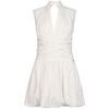 Robe courte Liu Jo Robe courte avec d&eacute;coupe Blanc