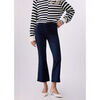 Pantalon Liu Jo Pantalon cropped &agrave; taille haute Bleu