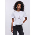 Tee-shirts sur Grenoble : T-shirt Liu Jo T-shirt avec broderie ajour&eacute;e