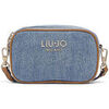 Sac Bandouliere Liu Jo Sac &agrave; bandouli&egrave;re petit format en denim Bleu