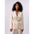 Vestes sur Grenoble : Veste Liu Jo Blazer en satin avec ceinture