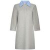 Robe courte Liu Jo Robe en n&eacute;opr&egrave;ne avec broderies bijoux Gris