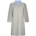 Robe courte Liu Jo Robe en n&eacute;opr&egrave;ne avec broderies bijoux Gris