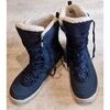 Bottes neige Quechua Bottes de neige chaudes et imperm&eacute;ables bleu marine / apr&egrave;s ski Marine