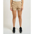Short Guess Short femme avec taille &eacute;lastiqu&eacute;e Beige