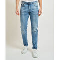 Jeans Yes Zee Oui, jeans basiques Zee &agrave; 5 poches pour hommes Bleu Grenoble