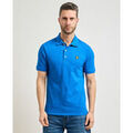 Polo Lyle & Scott Polo homme coupe r&eacute;guli&egrave;re Lyle Bleu