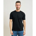Tee-shirts sur Grenoble : T-shirt Yes Zee T-shirt homme basique avec logo brod&eacute; Noir