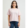 T-shirt Guess T-shirt femme avec logo imprim&eacute; Rose