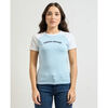 T-shirt Guess T-shirt femme avec logo imprim&eacute; Bleu