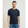 T-shirt Yes Zee T-shirt homme basique avec logo brod&eacute; Bleu