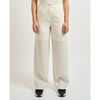 Jogging Guess Pantalon femme avec bande lat&eacute;rale Blanc