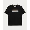 T-shirt enfant BOSS T-shirt gar&ccedil;on avec imprim&eacute; frontal Noir