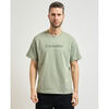 T-shirt Calvin Klein Jeans T-shirt pour homme &agrave; col rond avec logo Vert