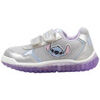 Baskets basses enfant Geox B LIGHTYLOO GIRL Argent&eacute;