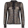 Chemise King Louie Blouse Gaya Aurora Noir 02111 Grenoble