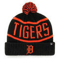 Bonnets sur Grenoble : Bonnet '47 Brand 47 BEANIE MLB DETROIT TIGERS CALGARY CUFF KNIT BLACK