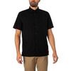 Chemise HUGO Chemise droite &agrave; manches courtes Ebor Noir