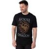 T-shirt Game Of Thrones Logo T-shirt &agrave; manches courtes Noir